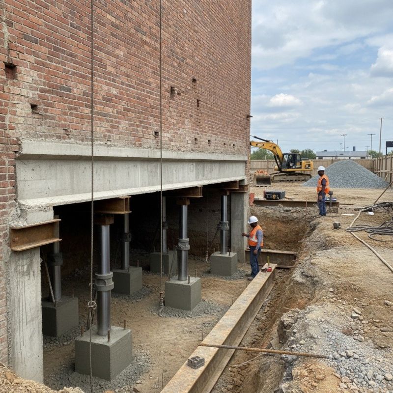 Structural Underpinning in London, KY