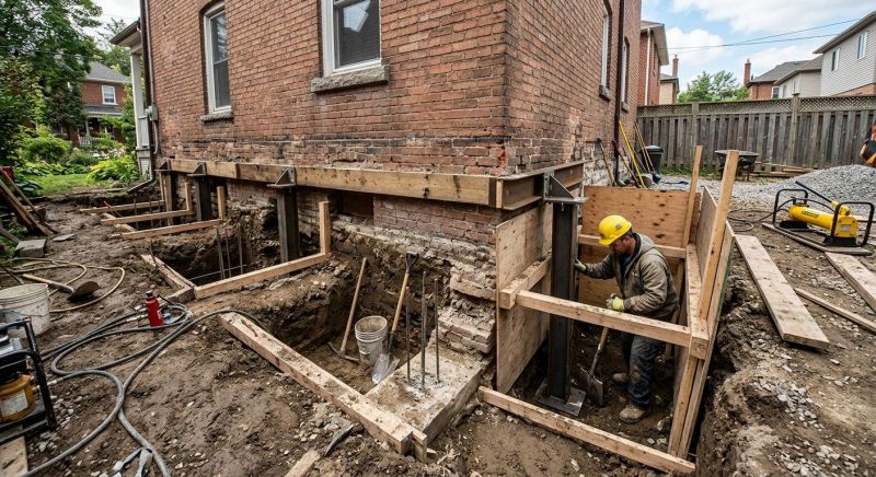 Structural Underpinning in London, KY