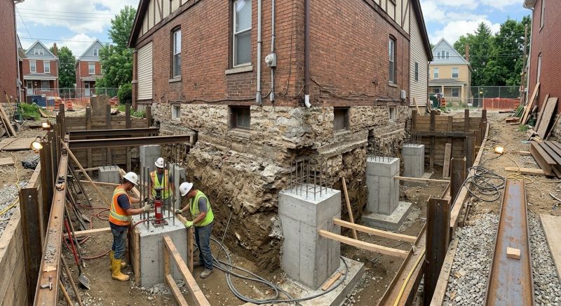 Structural Underpinning in London, KY