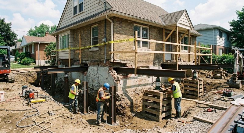 Structural Underpinning in London, KY